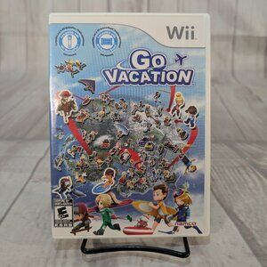 Bandai Namco Go Vacation Action & Sports Video Game for Ninteno Wii CIB